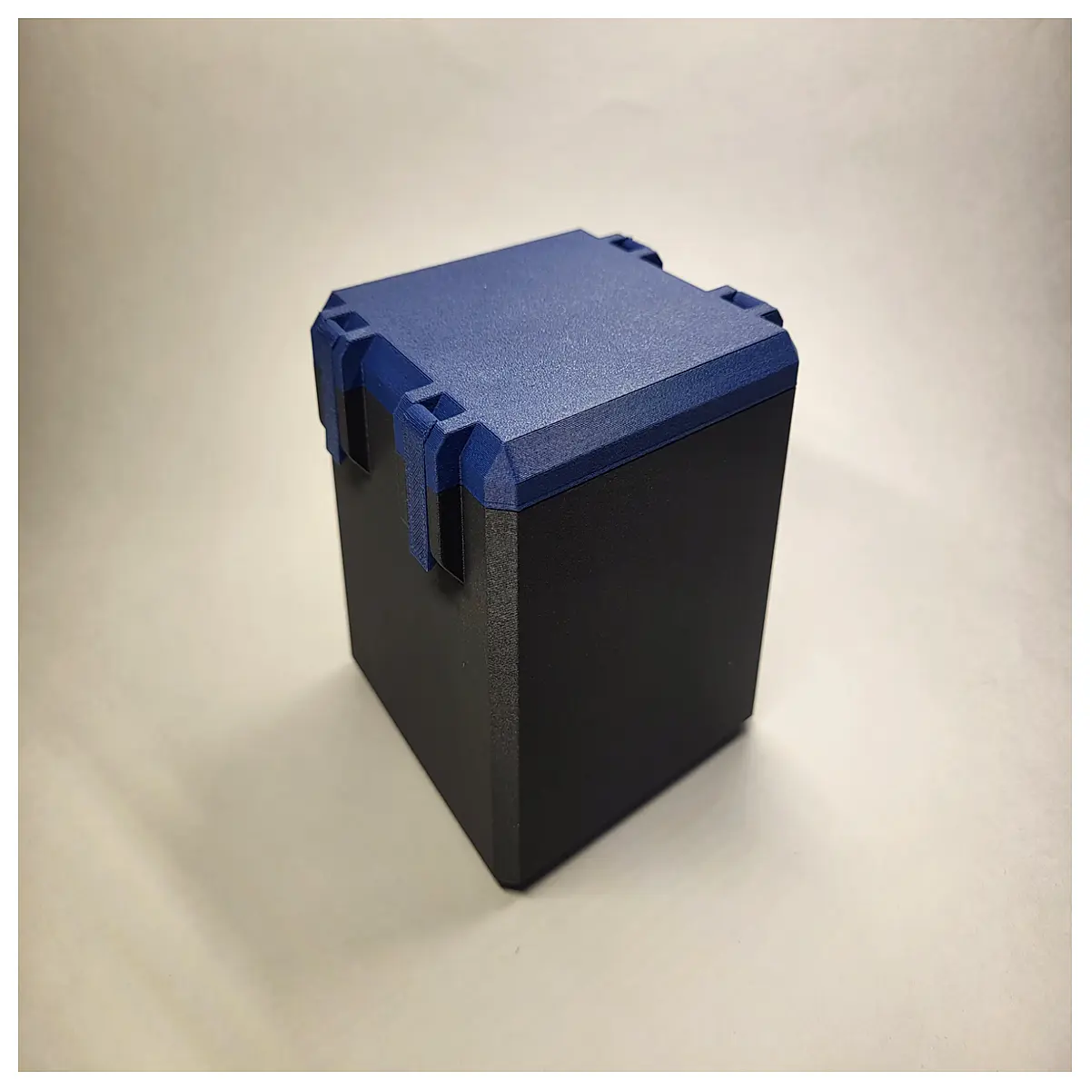 all in one snap closure storage box with separate lid for organizing small parts