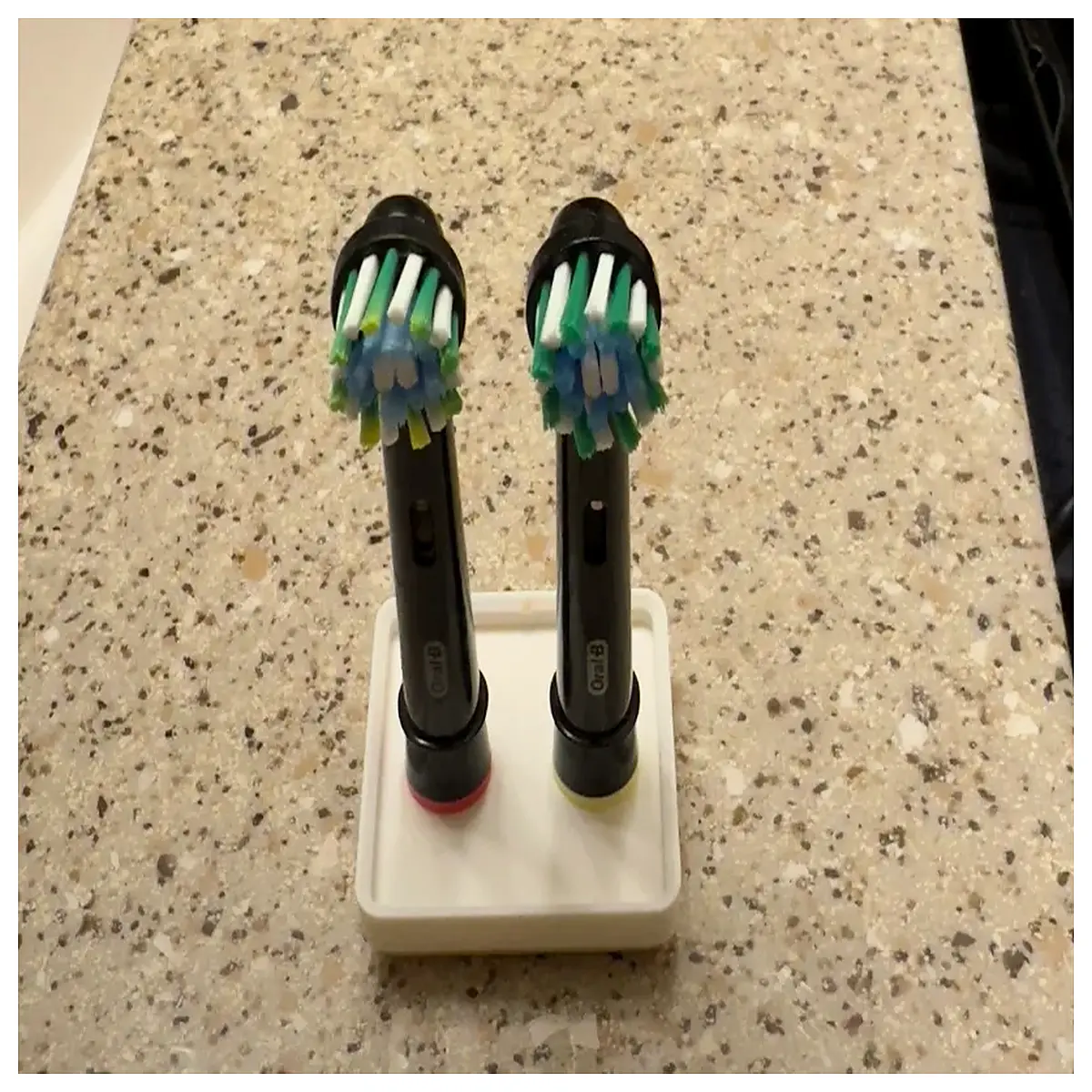 Oral B Brush Head Organizer Gridfinity Storage System Brush Head Holder Toothbrush Accessory Brush Head Storage