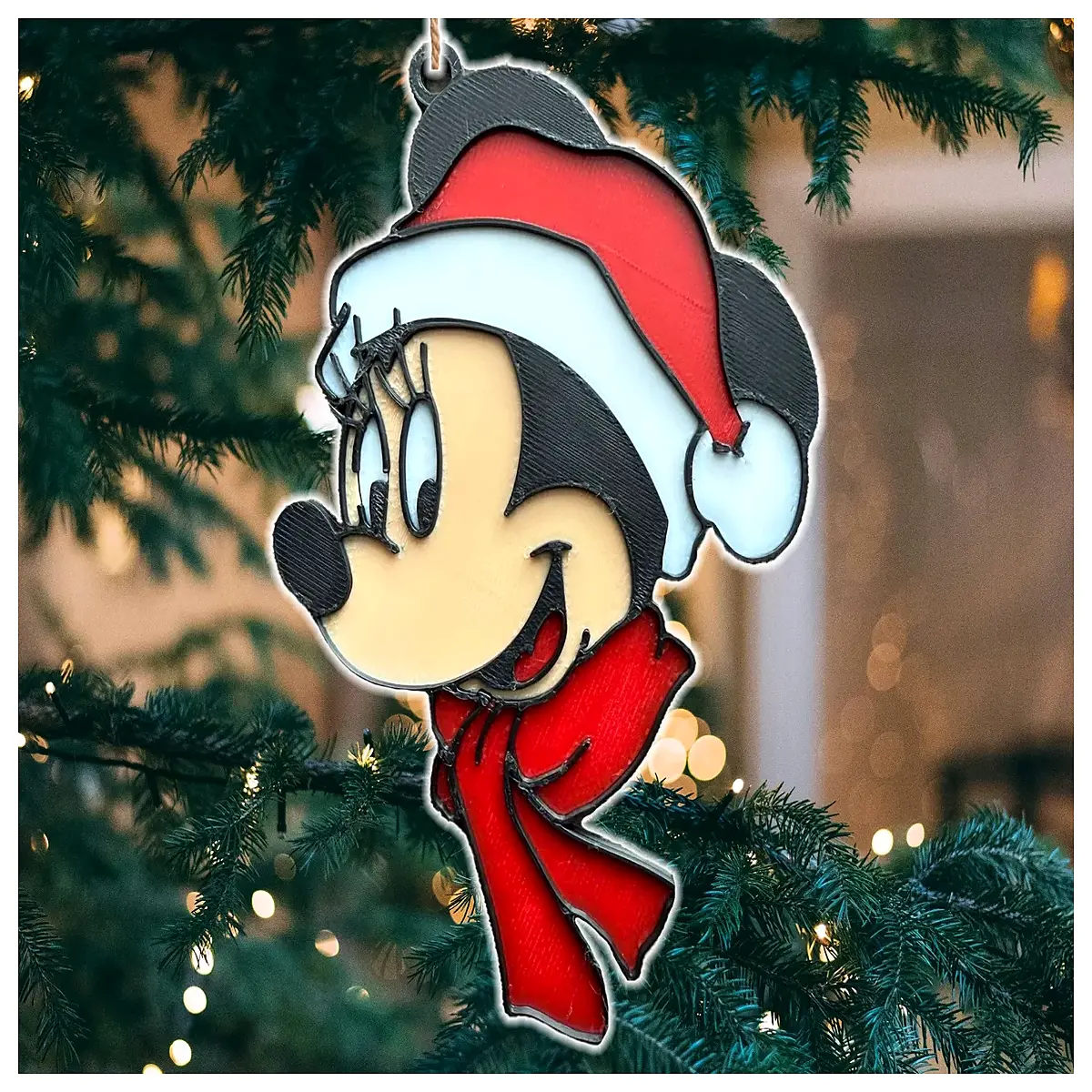 Santa Hat Christmas Ornament Tree Decoration Festive Gift Accessory Christmas Decorations Toy