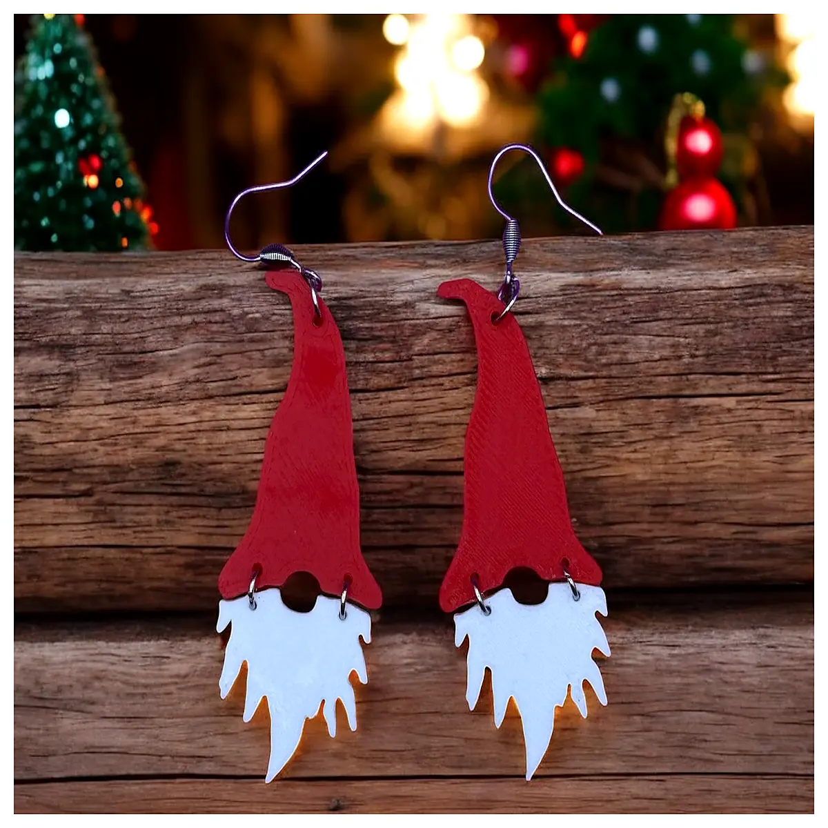 Santa Claus Doll Earrings Women s Christmas Earrings Festive Decoration Christmas Gift Theme Earrings