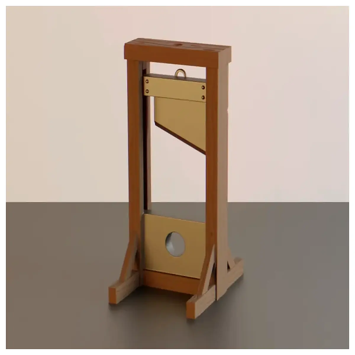 horror prop guillotine for haunted house party decoration scary stage performance accessory