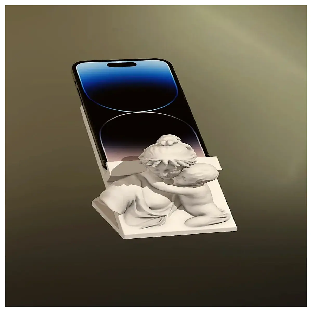 cute phone holder for mom desk mother s day aesthetic phone dock organizer