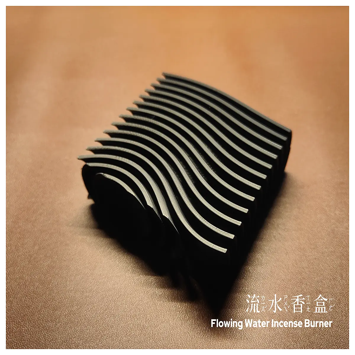Flowing Water Incense Burner Box Ceramic Incense Holder Lid Zen Incense Accessories Fragrance Box Tea Ceremony Supplies