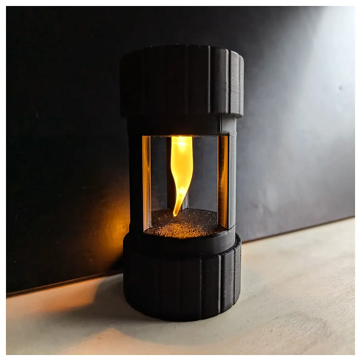 portable camping lantern with storage compartment foldable organizer travel with pocket for batteries