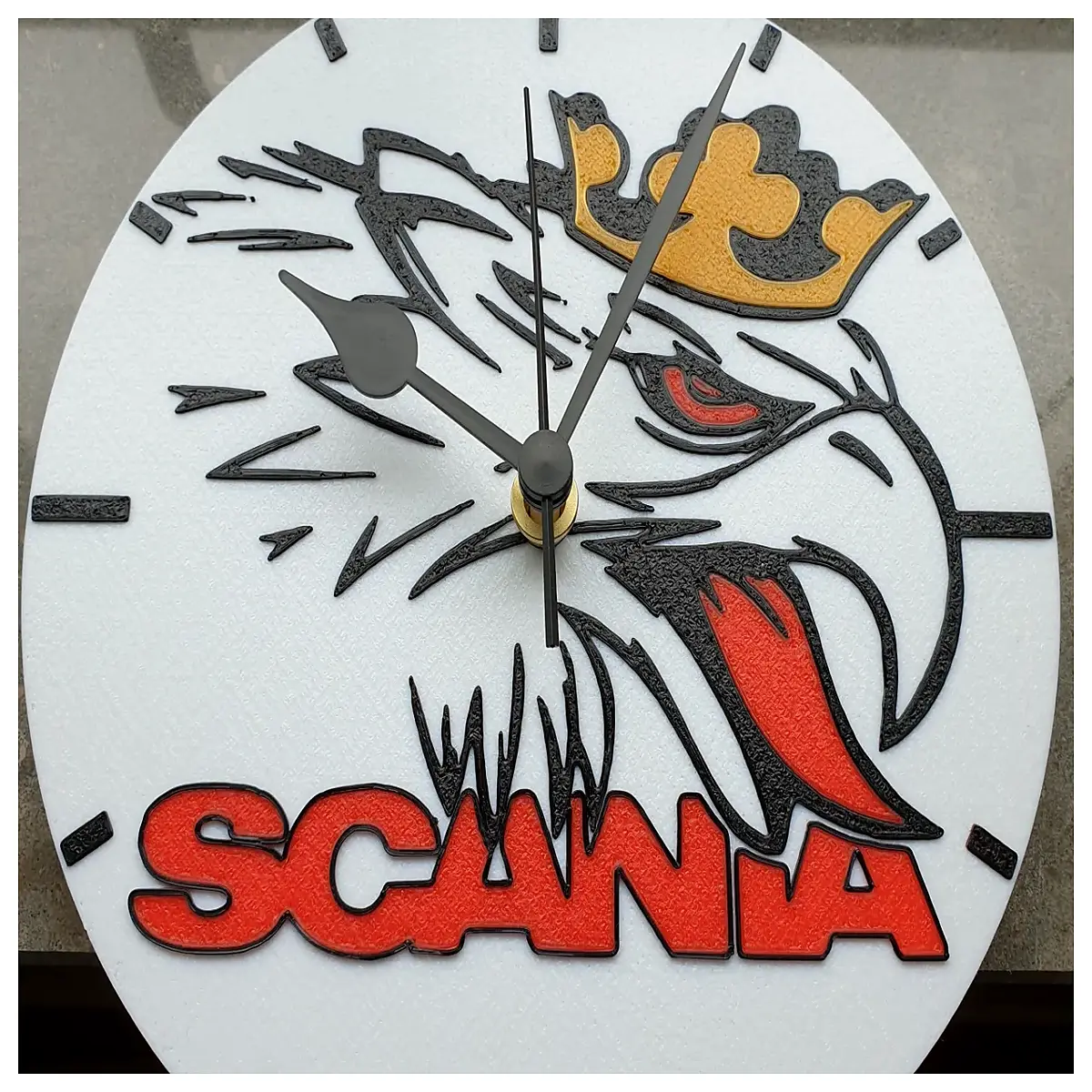 Scania Grippen Watch Movement Replacement Parts Watch Dial Clock Repair Scania Watch Components