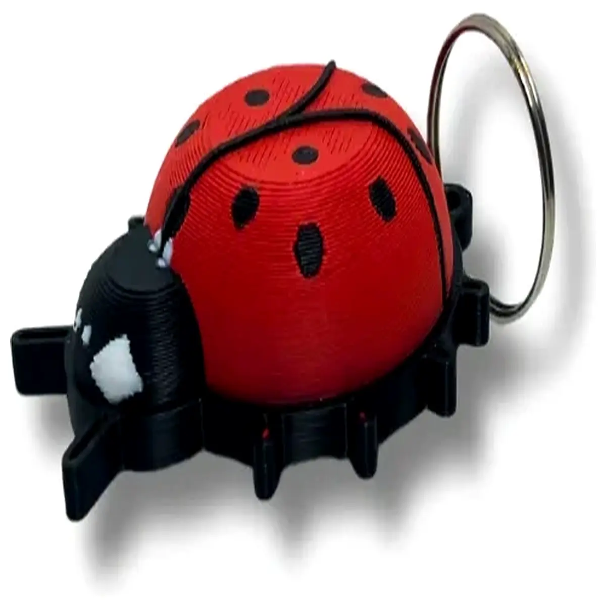 Beetle Keychain Cartoon Anime Keyring Decoration Cute Small Gift Hanging Charm Beetle Toy