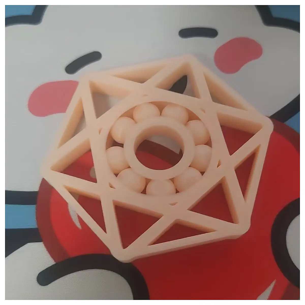 Hexagram Star Finger Spin Toy Kids Brain Teaser Rotating Toy Finger Spin Game Cool ed Fun Movement