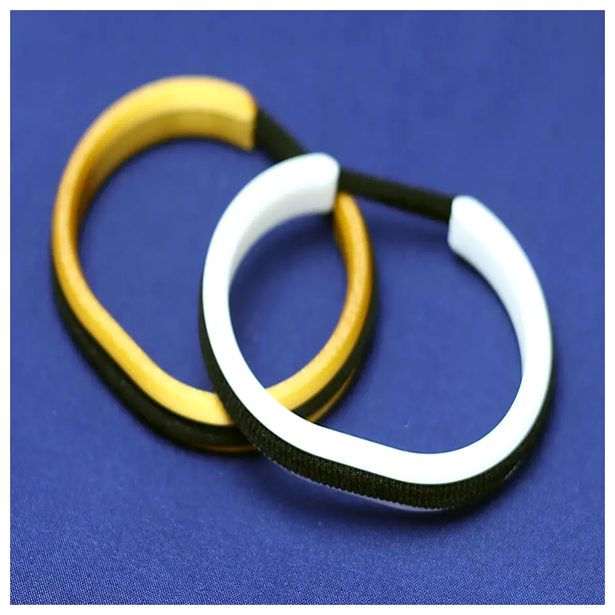 Gap D Shaped Hairband Bracelet Women Elastic Hair Accessories Weave Hair Coil Girls Simple Hair Ornament