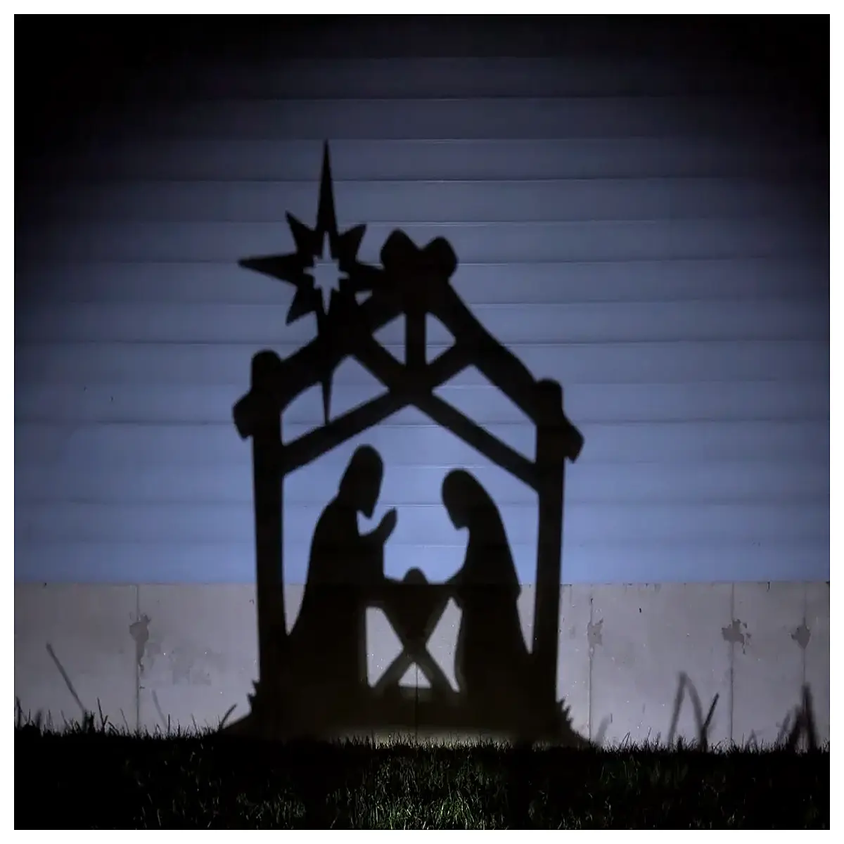 christmas silhouette projector nativity scene for home decor holiday party atmosphere