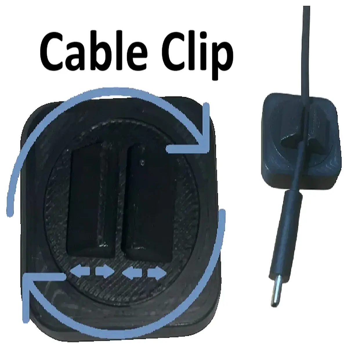Cable Clip Organizer Wire Management Cable Ties Cord Holders PC Server Cable Fixation DIY Installation Space Saving