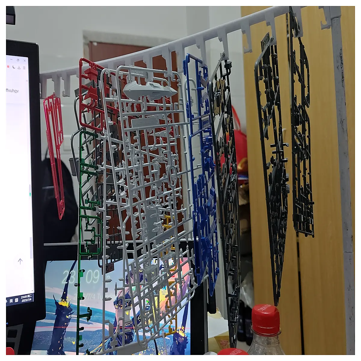 Model Board Parts Display Rack Desktop Model Display Stand Toy Model Shelf Collection Model Holder Component Showcase Hobby Model Storage