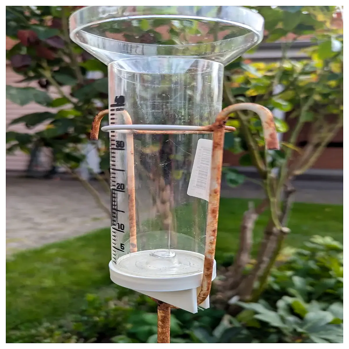 Rain Gauge Support Bracket Installation Bracket Rain Gauge Fixing Frame Measurement Instrument Support Outdoor Rain Gauge Bracket