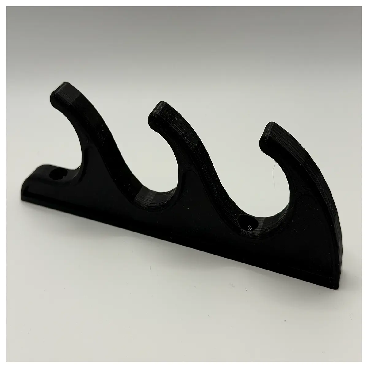 Wall Mount Fishing Rod Holder 3 Rod Storage Fishing Accessories Rod Stand Tackle Gear