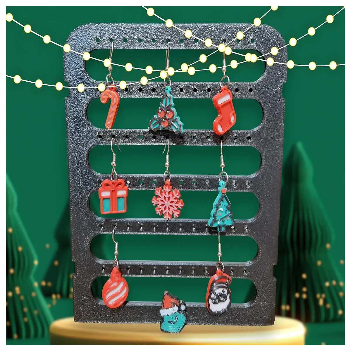 Christmas Earrings Women s Festive Earrings Christmas Gift Christmas Decoration Christmas Accessories Elegant Stud Earrings