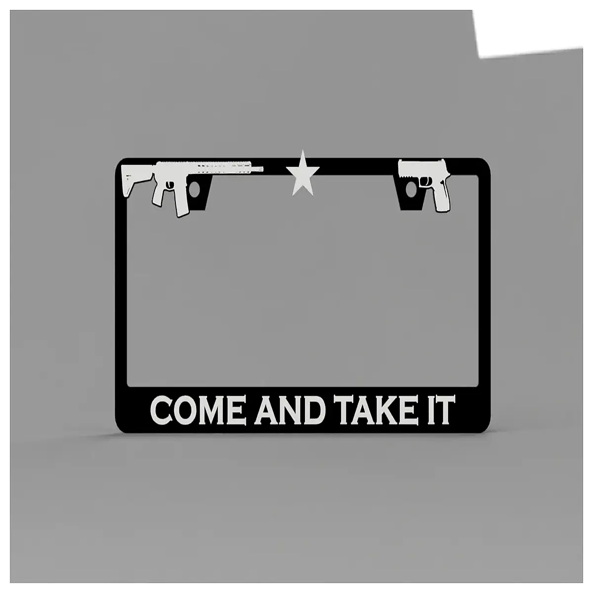 Take It Car License Plate Frame V2 Auto License Plate Holder Vehicle Plate Box Car Accessories Car Decoration Auto Supplies