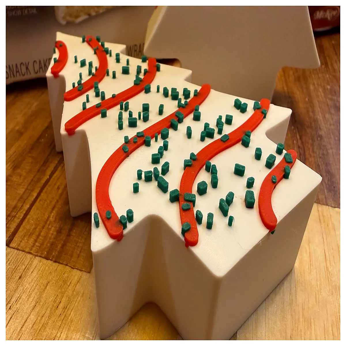 debbie s christmas cake festive holiday dessert gingerbread style sweet treat seasonal bakery gift box winter party snack