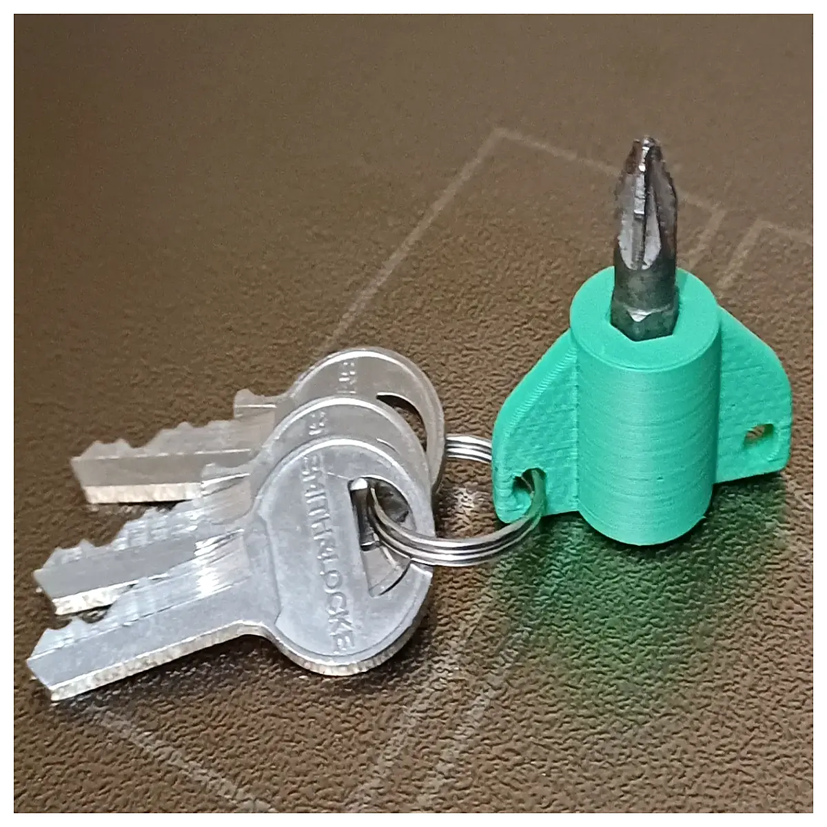 Screwdriver Keychain Screwdriver Holder Keychain Accessory Repair Tool Part Screwdriver Decoration Tool Attachment