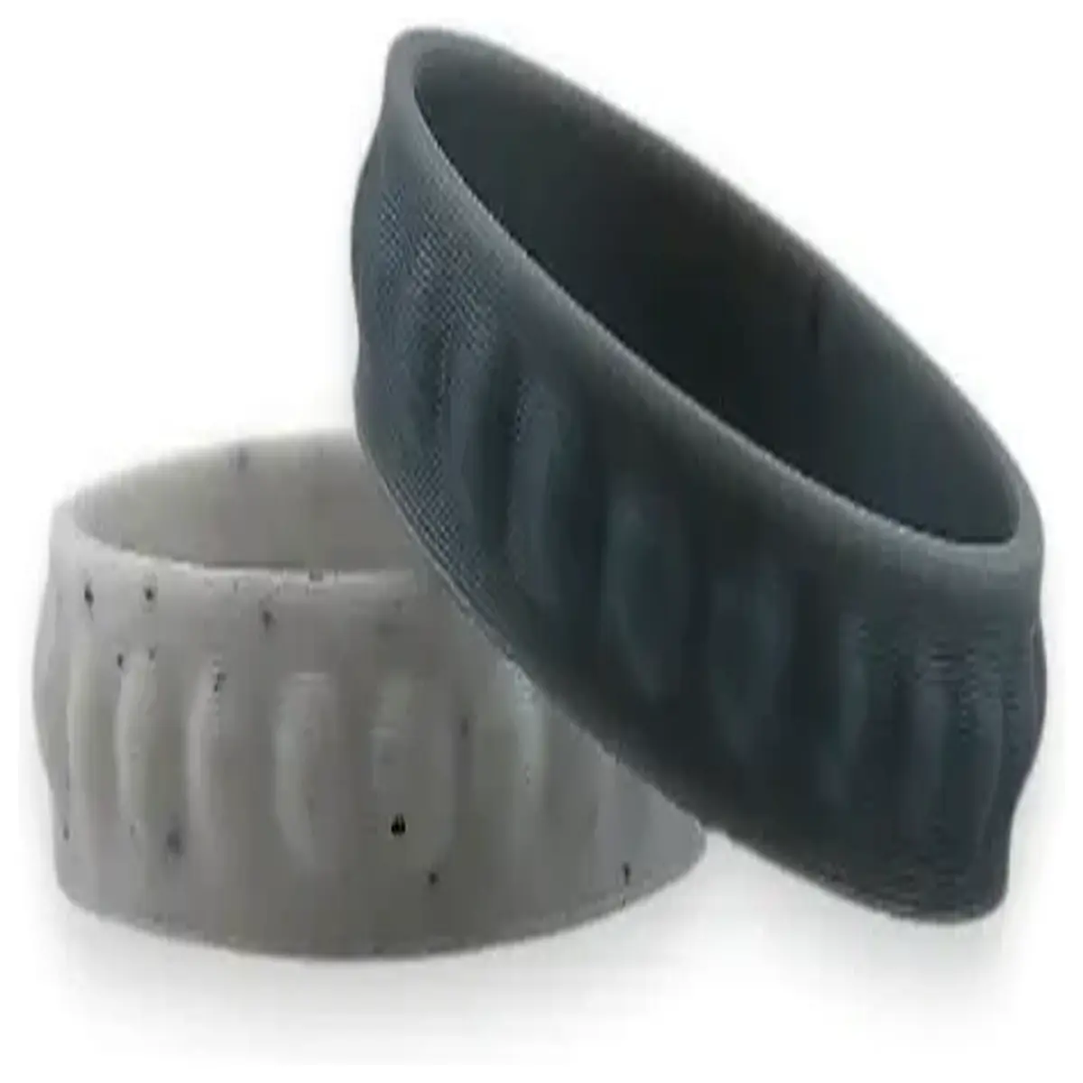 half ball ring women men stainless steel midi knuckle stackable band simple minimalist jewelry gift
