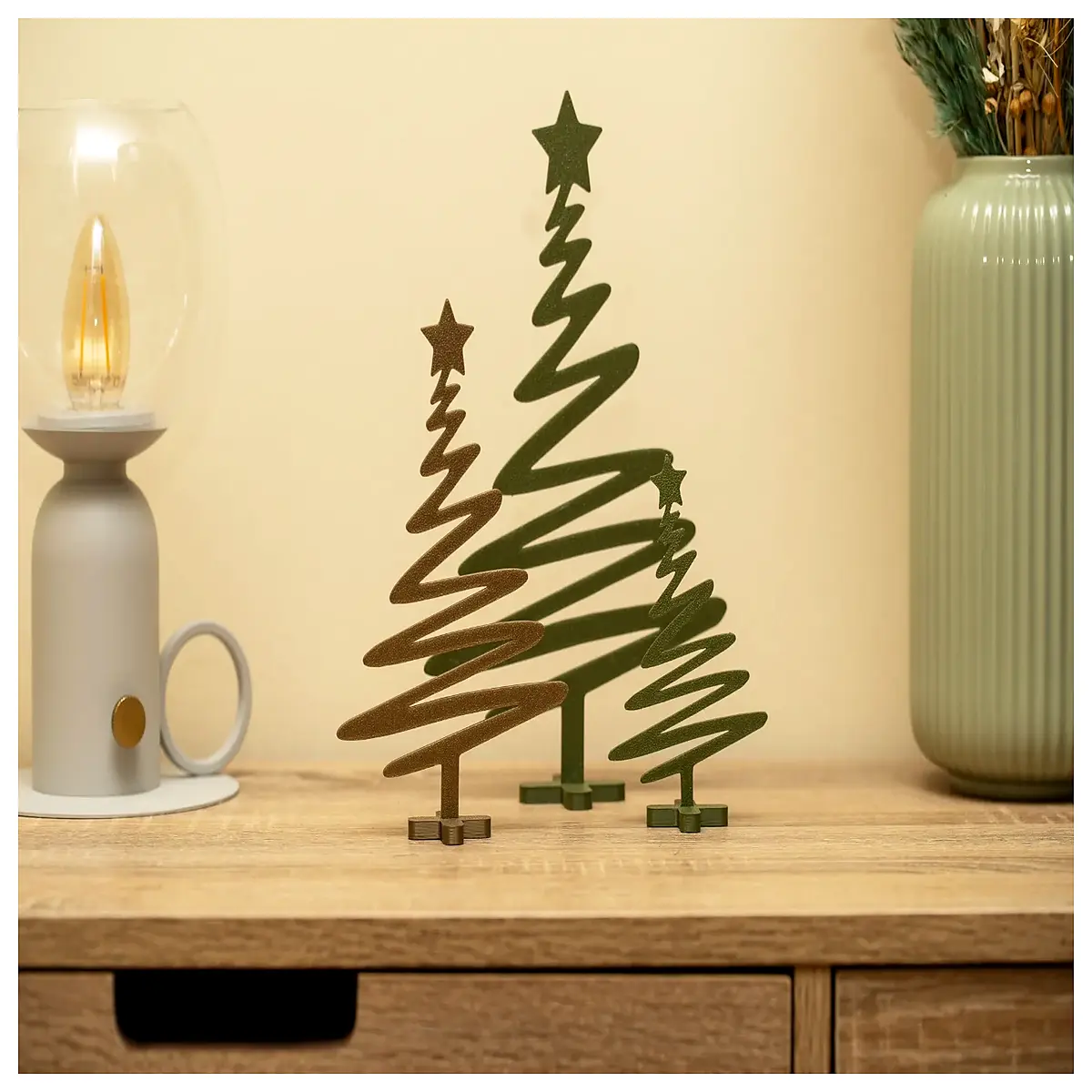 Fashion Minimalist Christmas Tree Decorations Festive Decor Christmas Ornament Accessories Christmas Gift