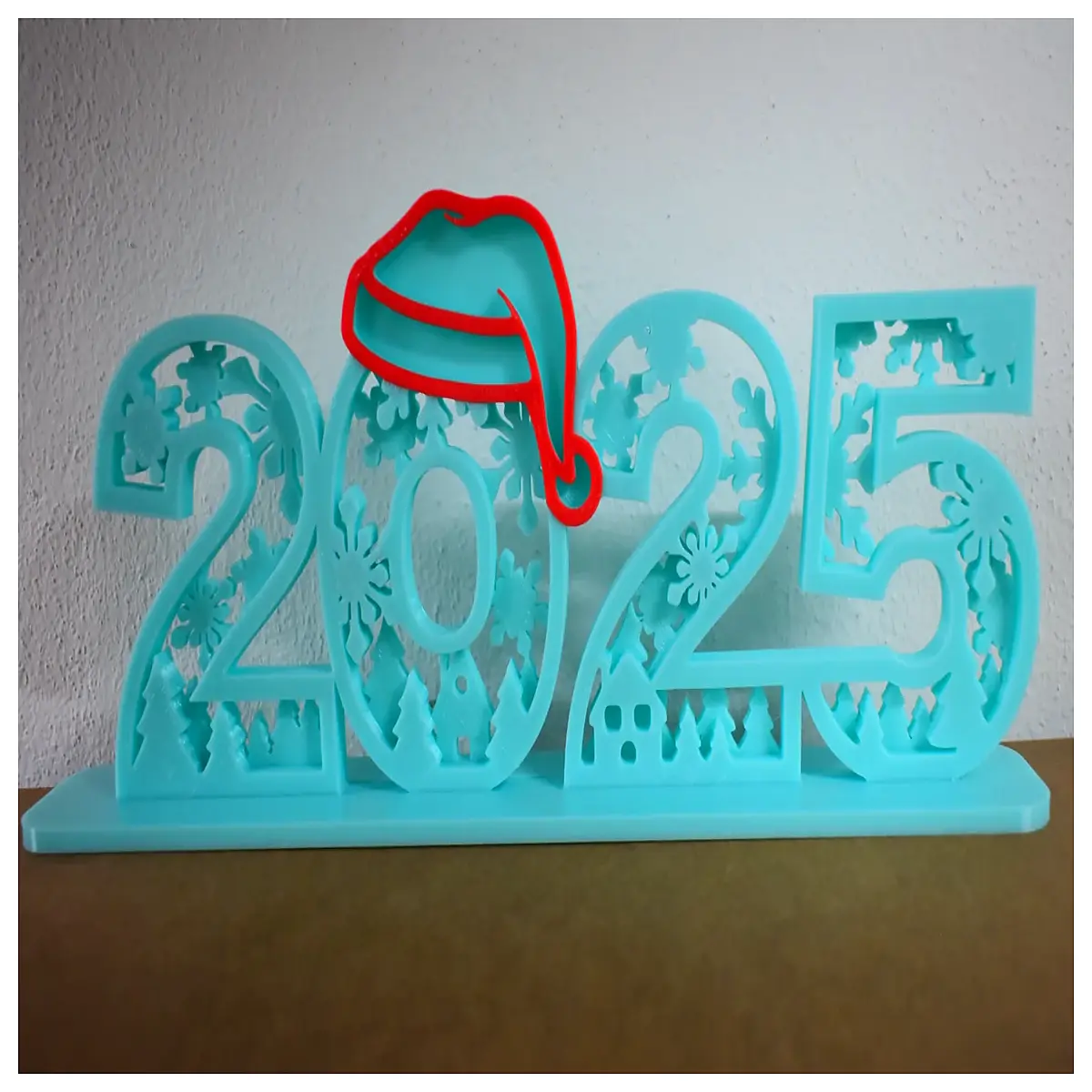 Holiday Decoration Shelf Christmas Decor Rack Wall Decor Festive Display Christmas Tree Accessories Decoration Items Holiday Decor
