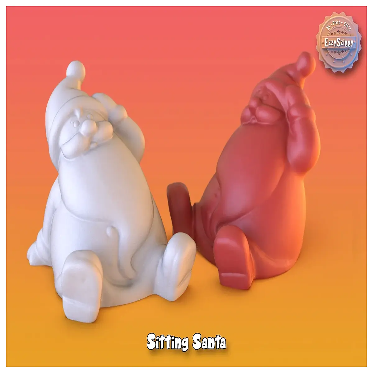 Sitting Santa Claus Model Toy Decoration Festive Gift Christmas Ornament Desk Decoration Christmas Theme Decor