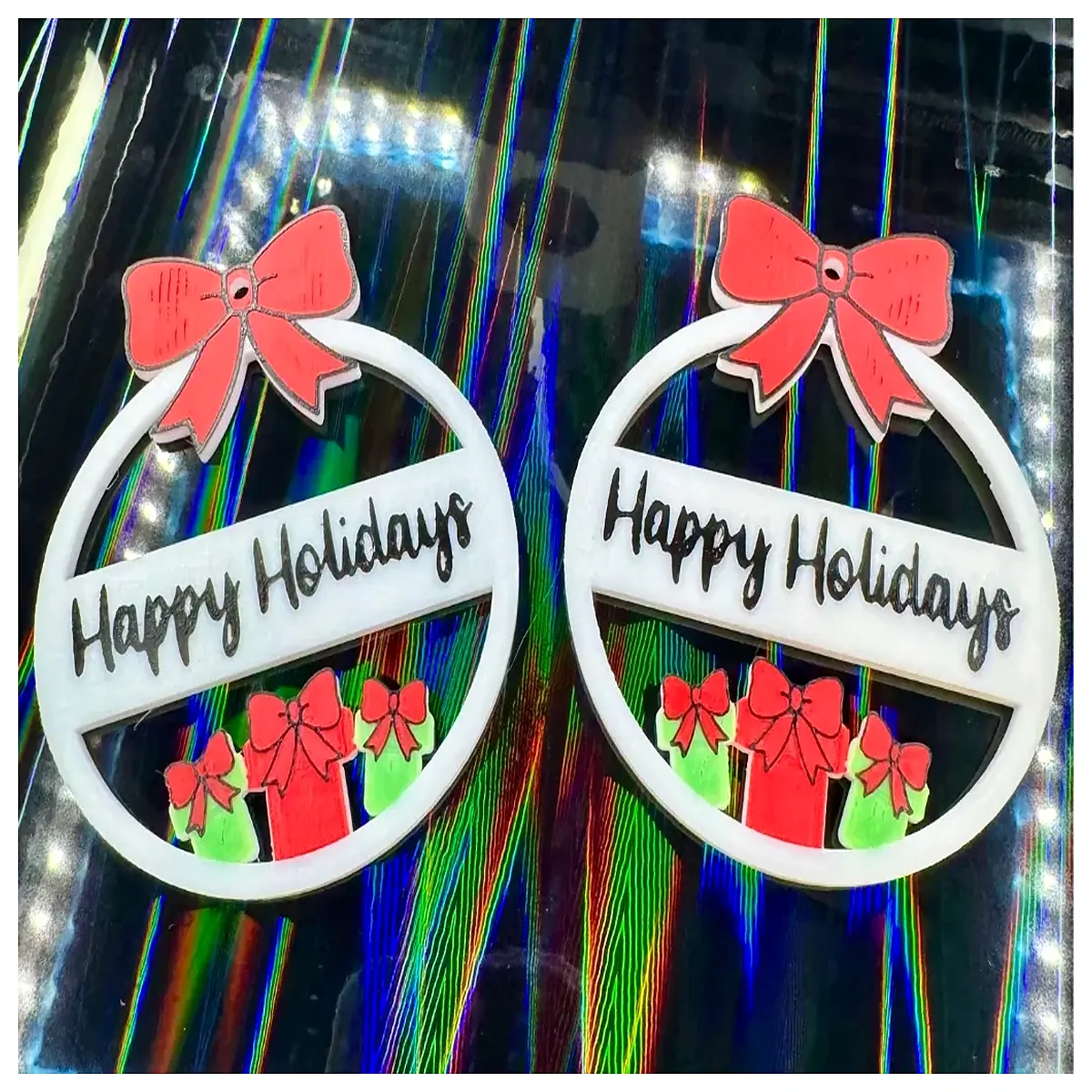 custom name christmas ornaments personalized family tree baubles holiday decor gifts for kids