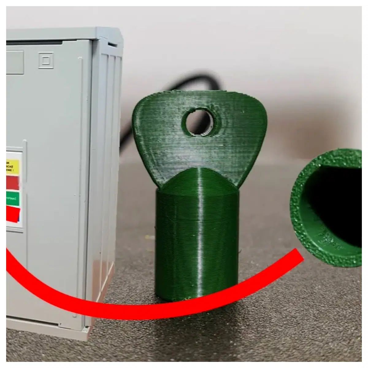 electrical cabinet keys universal switchgear lock key for distribution board enclosure door security