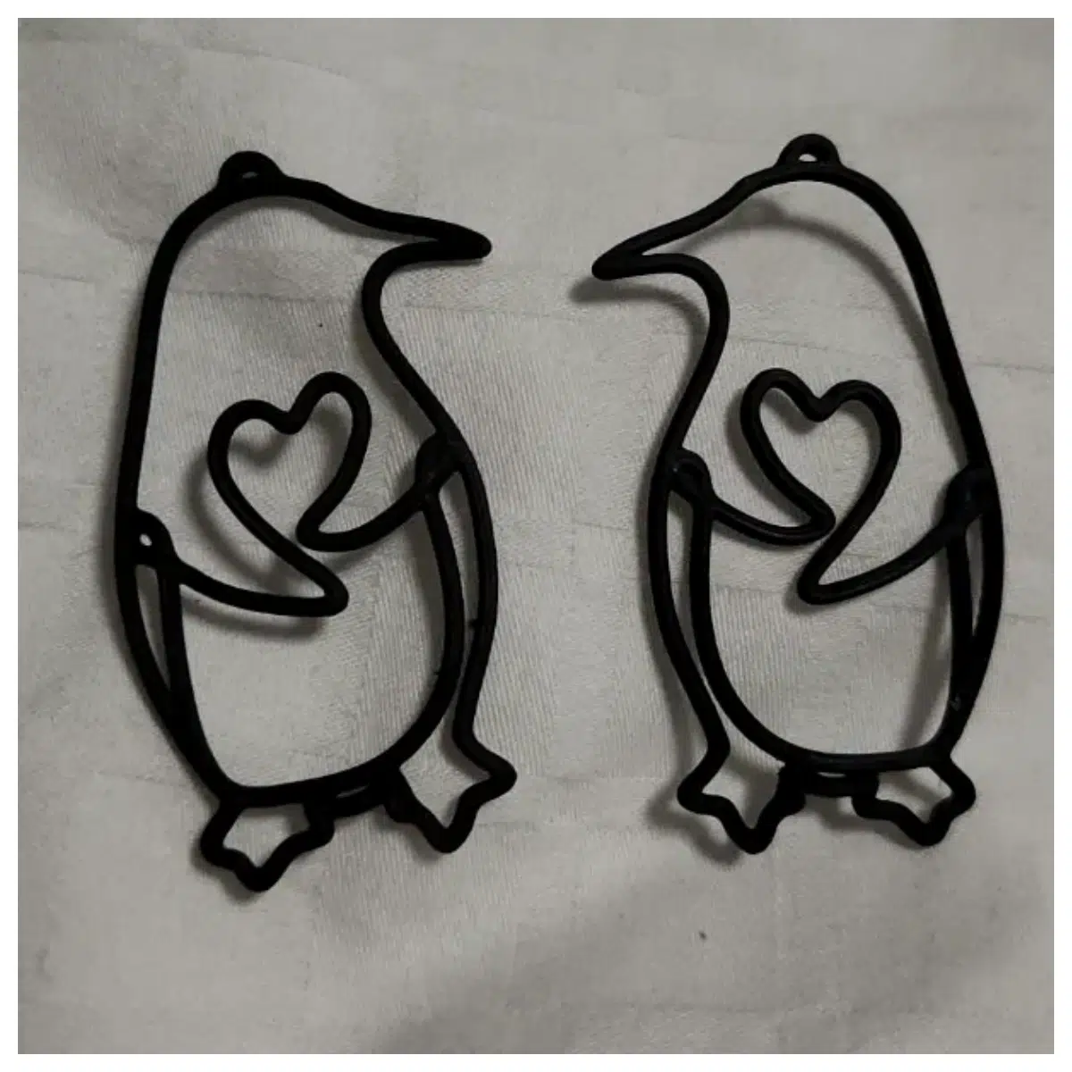 Slim Penguin Earrings Elegant Small Delicate Girl Earrings Trendy Fashion Charm Accessories Wear