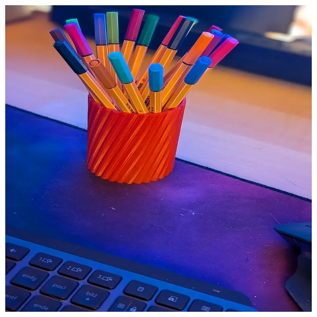 Desk Organizer Box Pencil Holder Desktop Storage Solutions Office Supplies School Accessories Pen Holder Multi Functional Stand