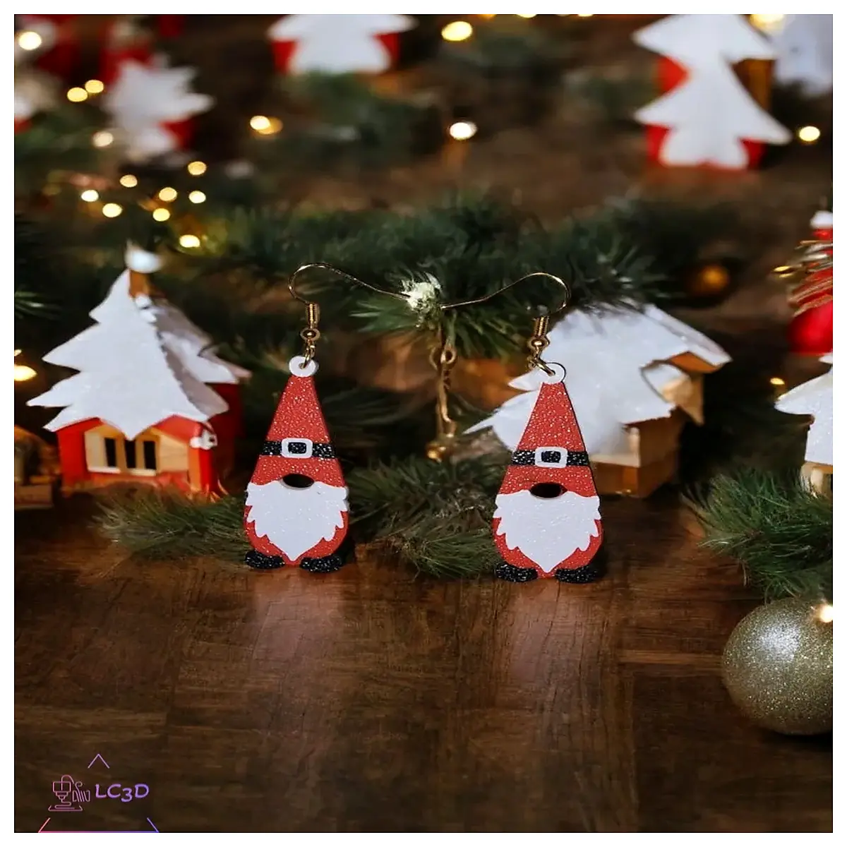 Santa Elf Earrings Women s Festive Decoration Christmas Gift Christmas Accessories Party Earrings