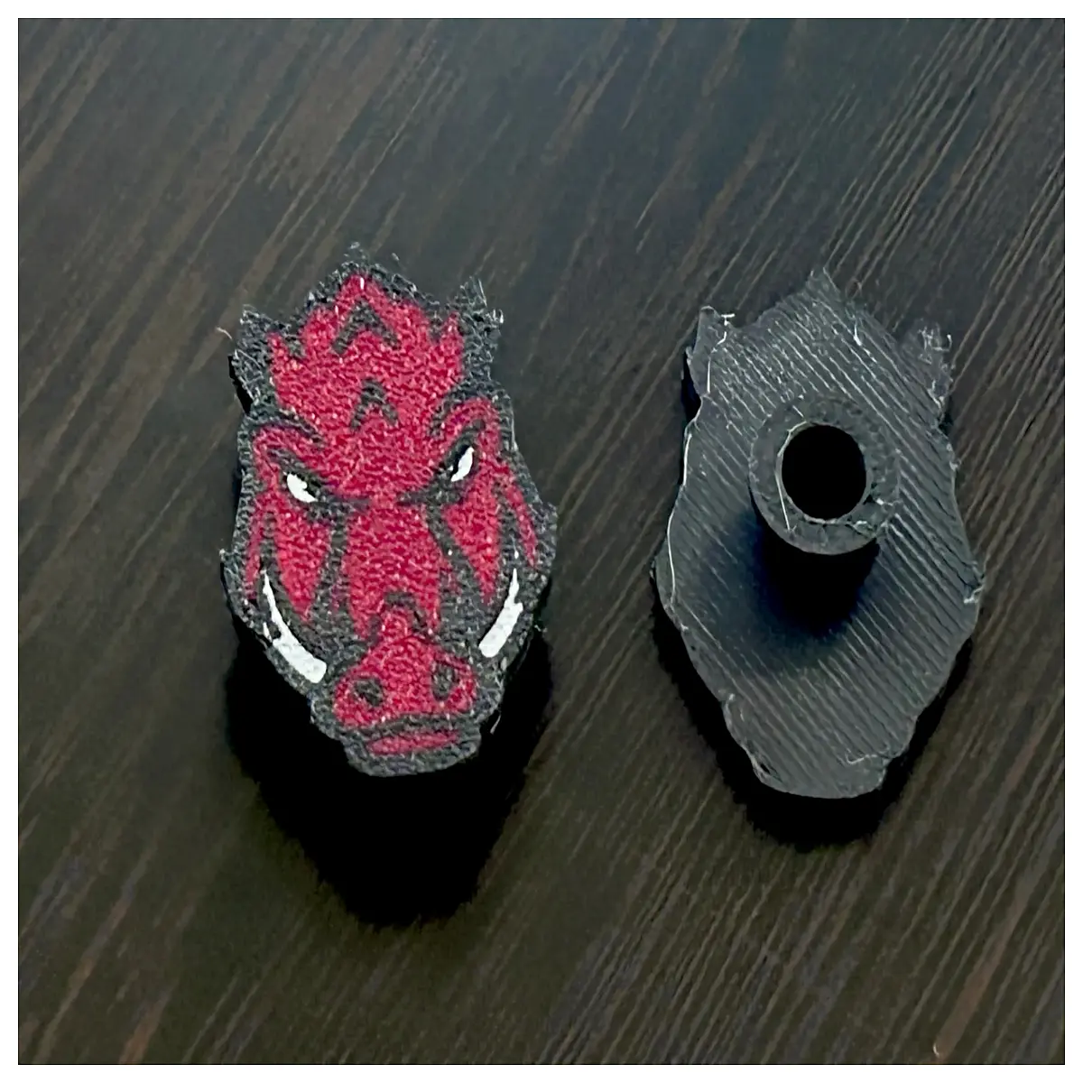 Arkansas Razorback Croc Charm Retro Style Shoes Accessory Fashion Footwear Croc Charms Trendy Accessories