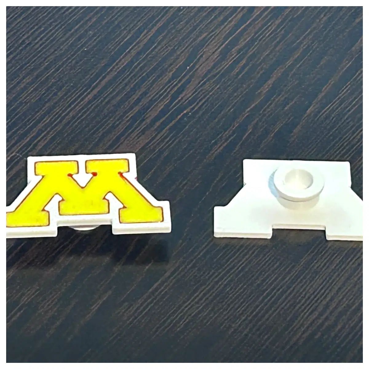 Minnesota University Funny Socks Decal Stickers Charm Style DIY Custom Decoration Socks Stickers Wholesale