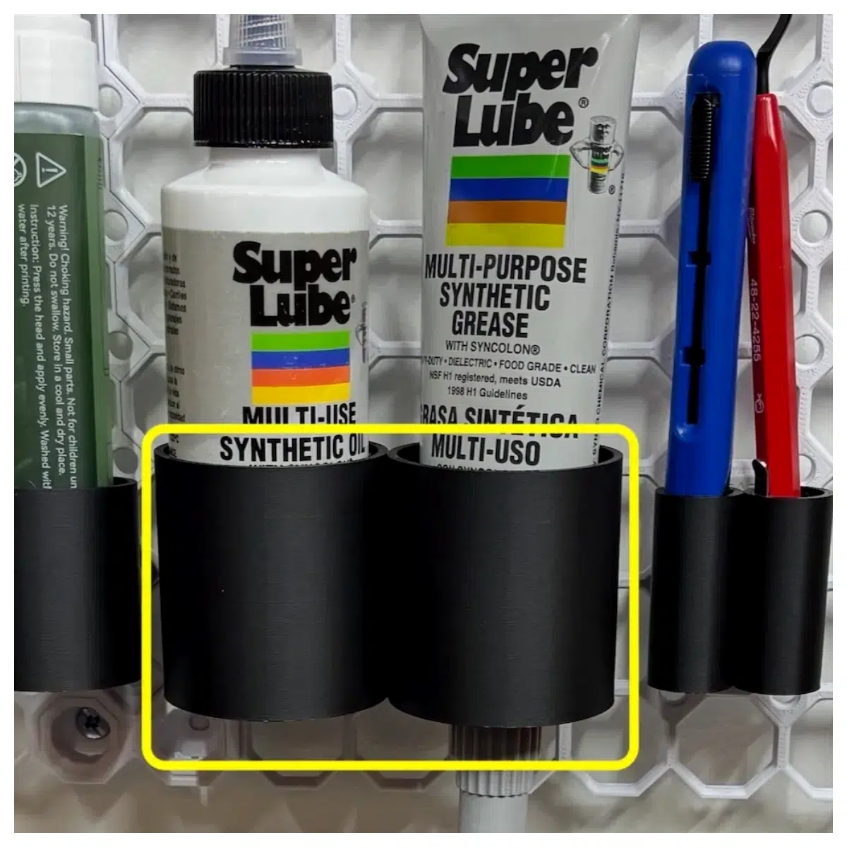 multi plate super lubricant duty oil dispenser rack storage holder for workshop garage