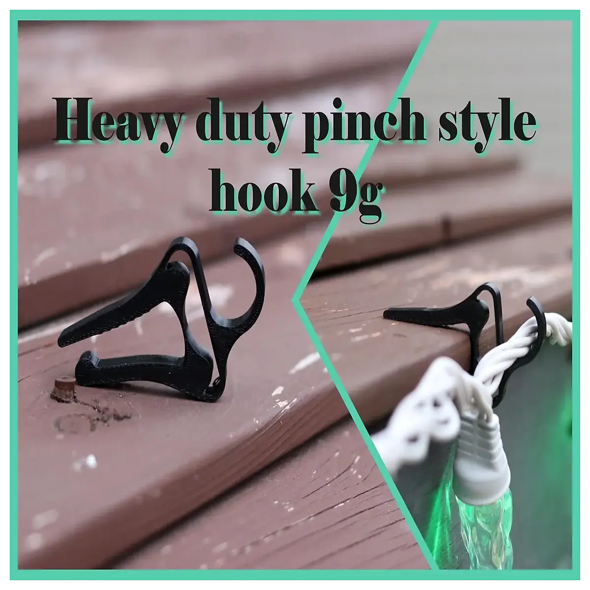 duty clips for christmas string lights outdoor holiday decoration hooks