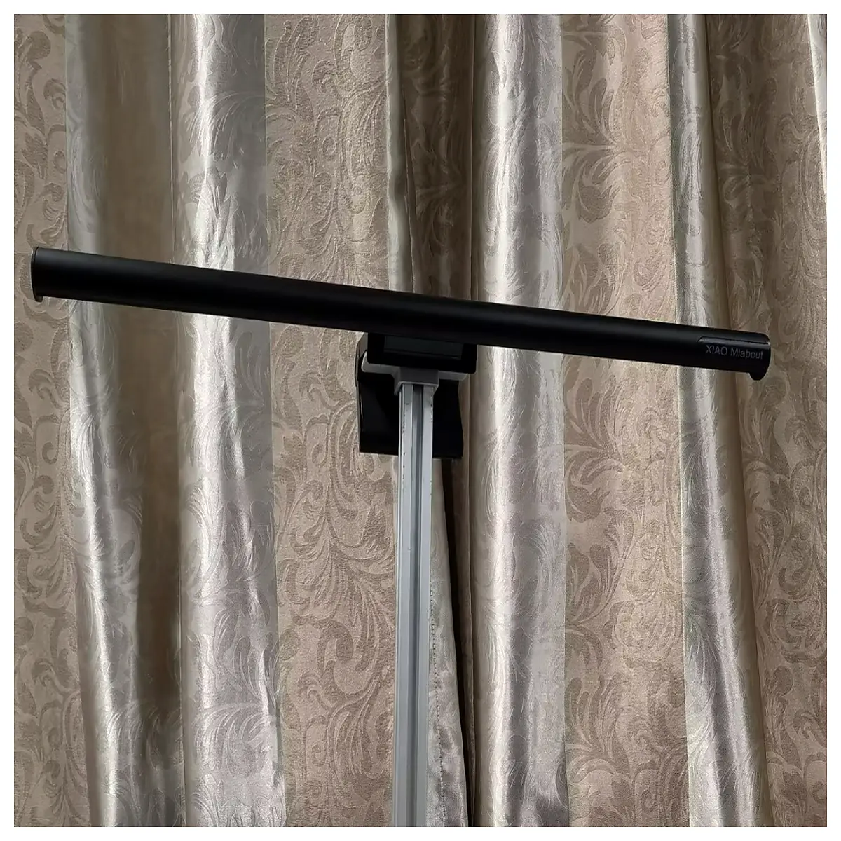 monitor bar mount clamp for ultrawide screen no desk space holder