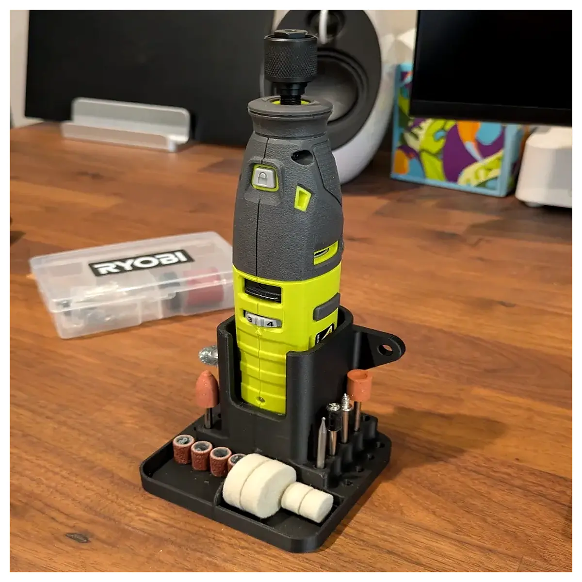 Ryobi Rotating Tool Stand Welding Cutting Holder Tool Support Accessory Quick Install Easy Use