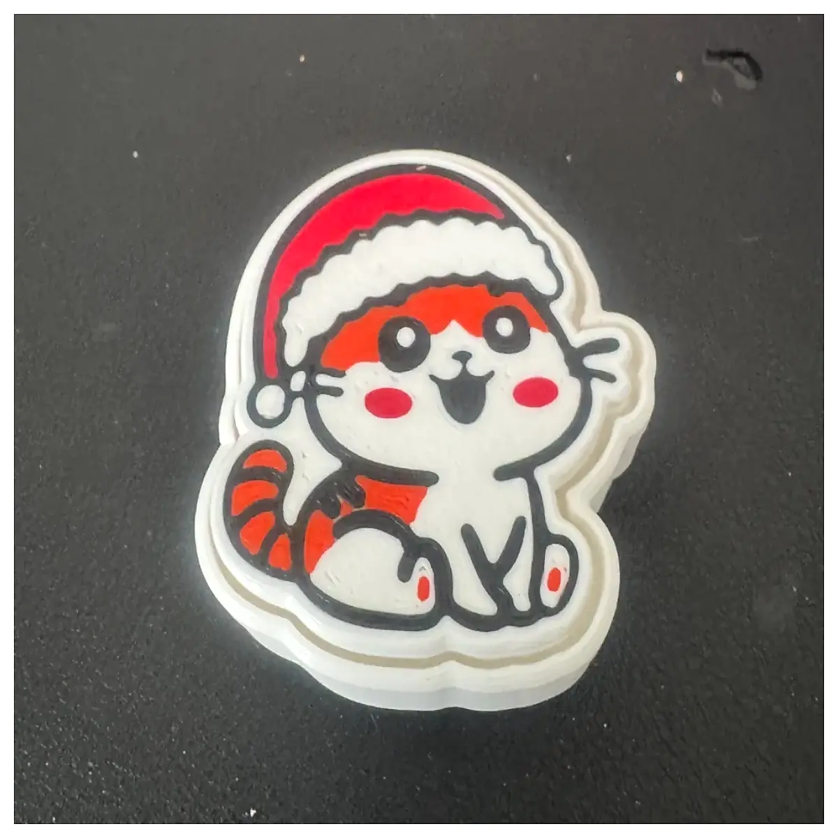 Cat Stress Relief Clicker Toy Christmas Puzzle Interactive Cat Game Cat Treat Dispenser Mental Stimulation