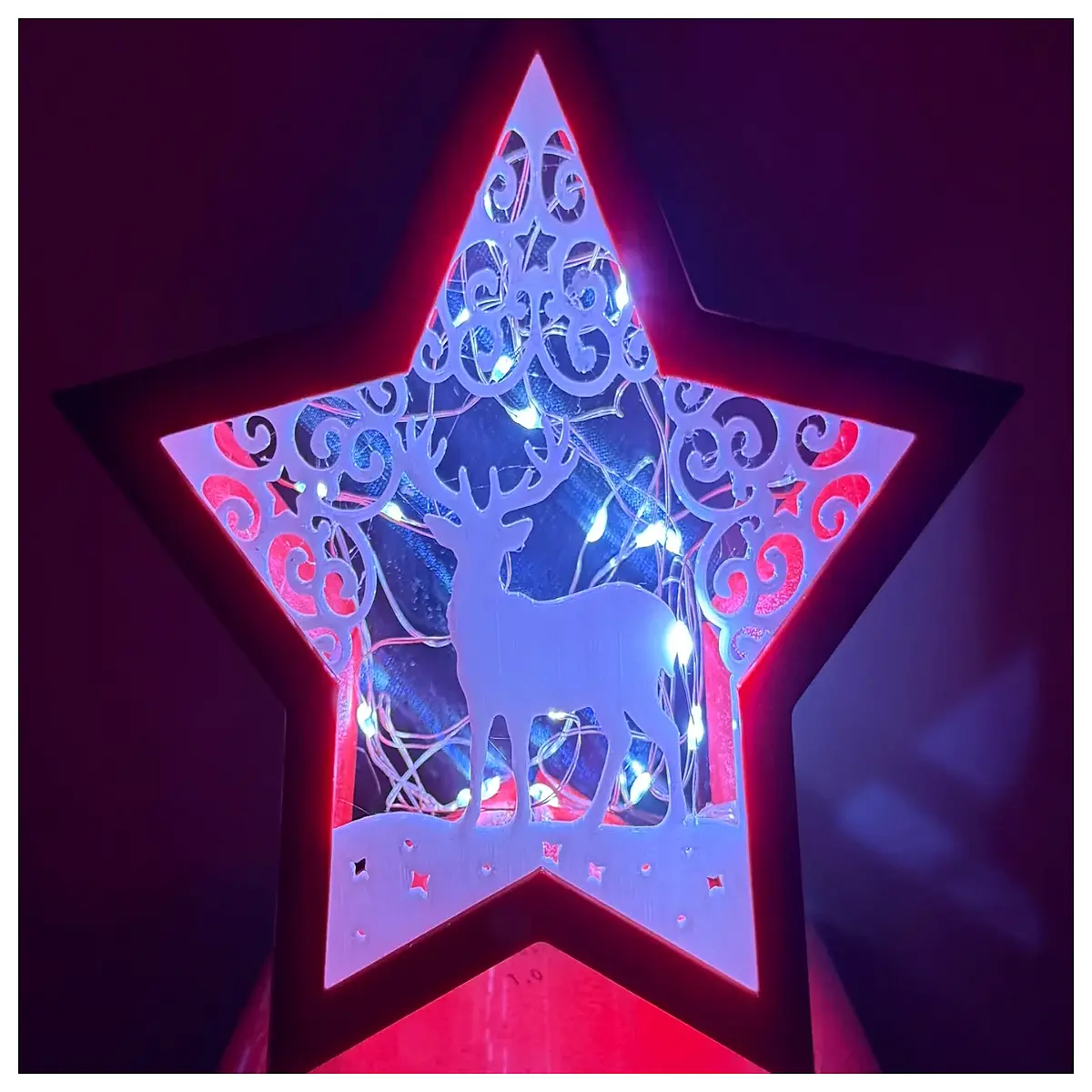 Christmas Lantern Decor Festive String Lights Indoor Outdoor Decoration Christmas Gift New Year Decoration Lantern Accessories