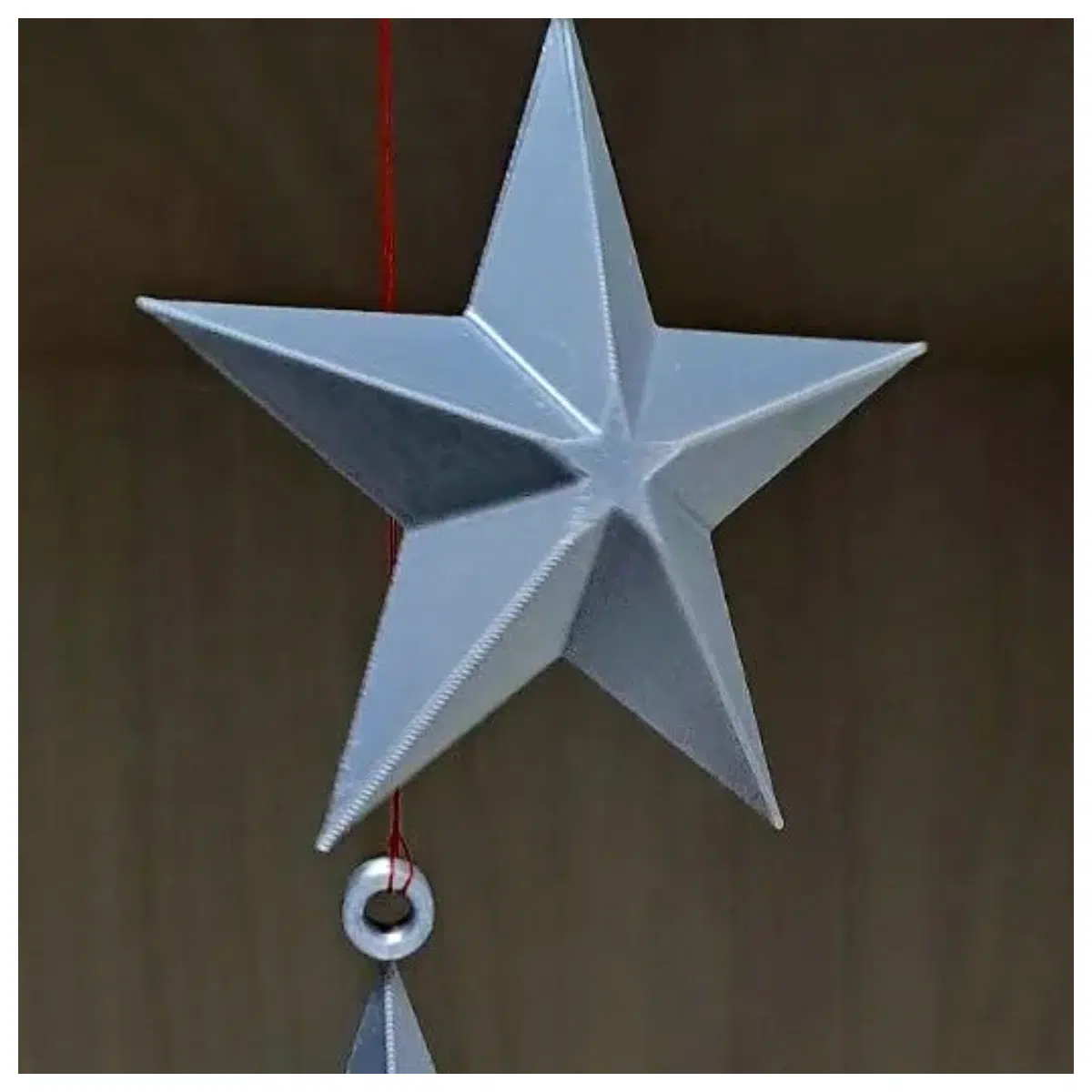 Christmas Star Ornament Festive Lights Tree Accessories Decoration Stars New Year Gift Christmas Decor