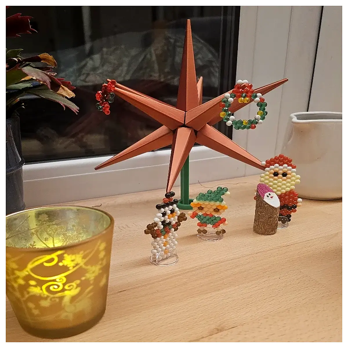 Christmas Star Ornaments Festive Decorations Christmas Tree Ornaments Star Decoration Xmas Accessories