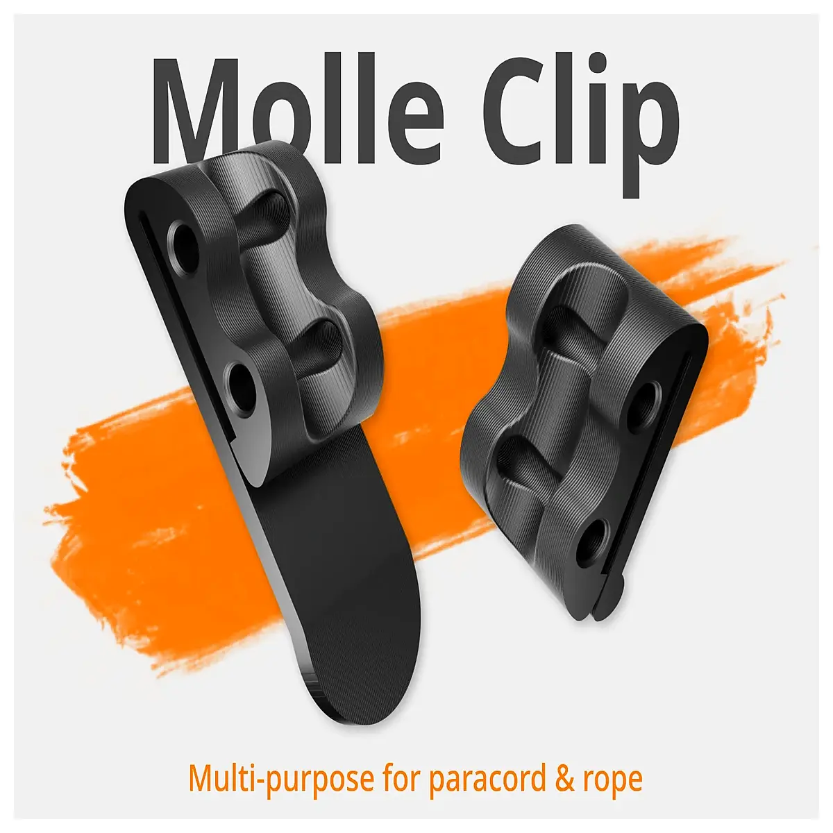 Multi Purpose MOLLE Webbing Cord Straps Tactical Backpack Attachments Outdoor Gear Accessories Quick Connect Buckles Rope Fasteners