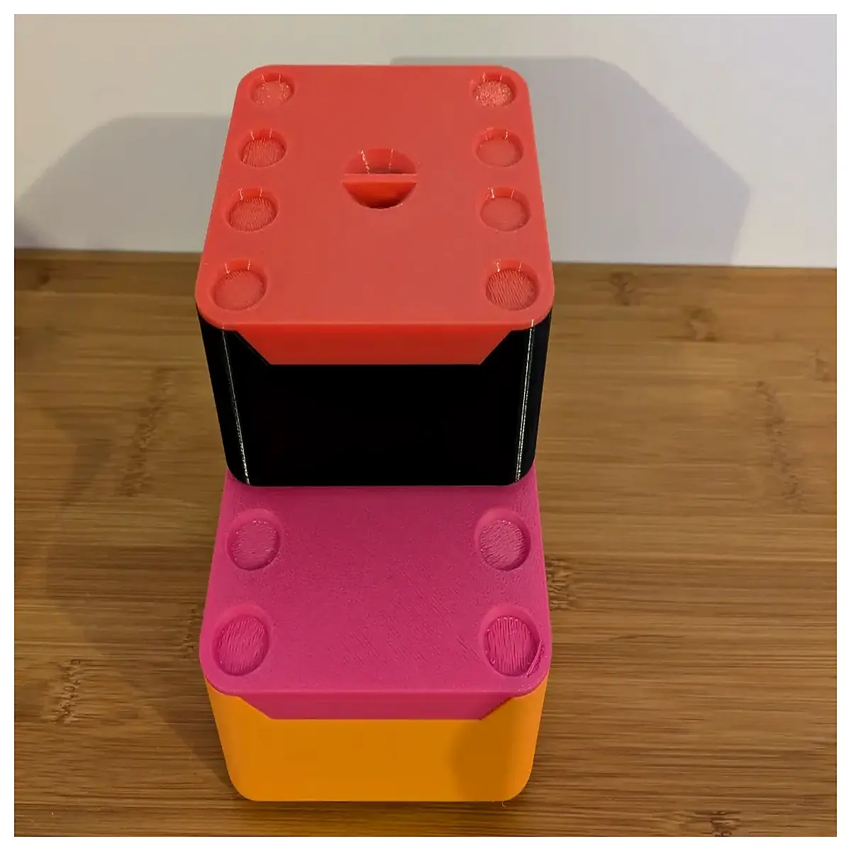 stackable plastic storage boxes with lids for closet organization kitchen pantry fridge container set