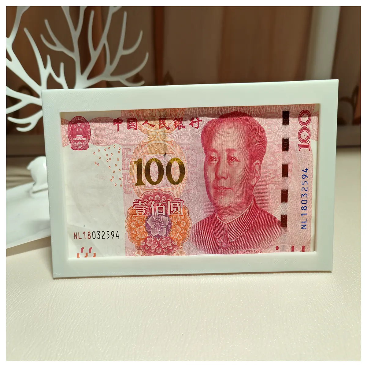 custom photo money frame boyfriend husband birthday anniversary cash savings