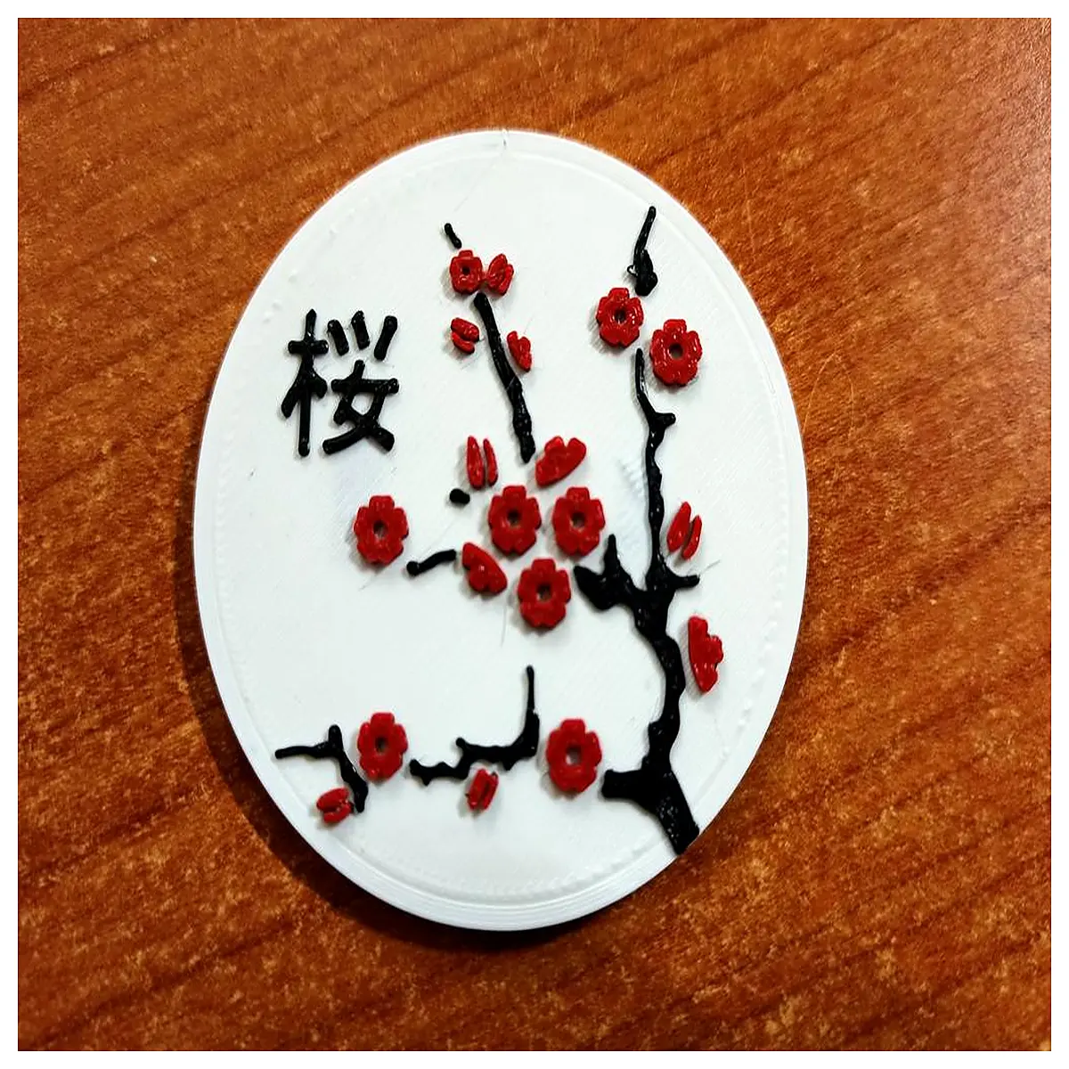 Japanese Cherry Blossom Commemorative Magnets Cherry Blossom Shaped Fridge Magnets Magnetic Decoration Cherry Blossom Gift Desktop Ornament Souvenir