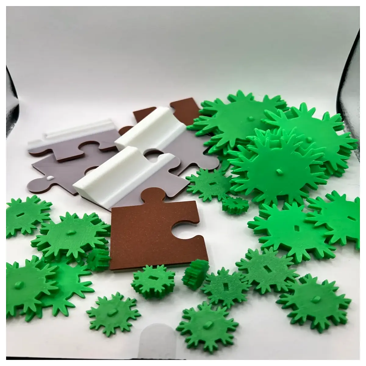 44 piece jigsaw puzzle christmas tree holiday decor kids adults