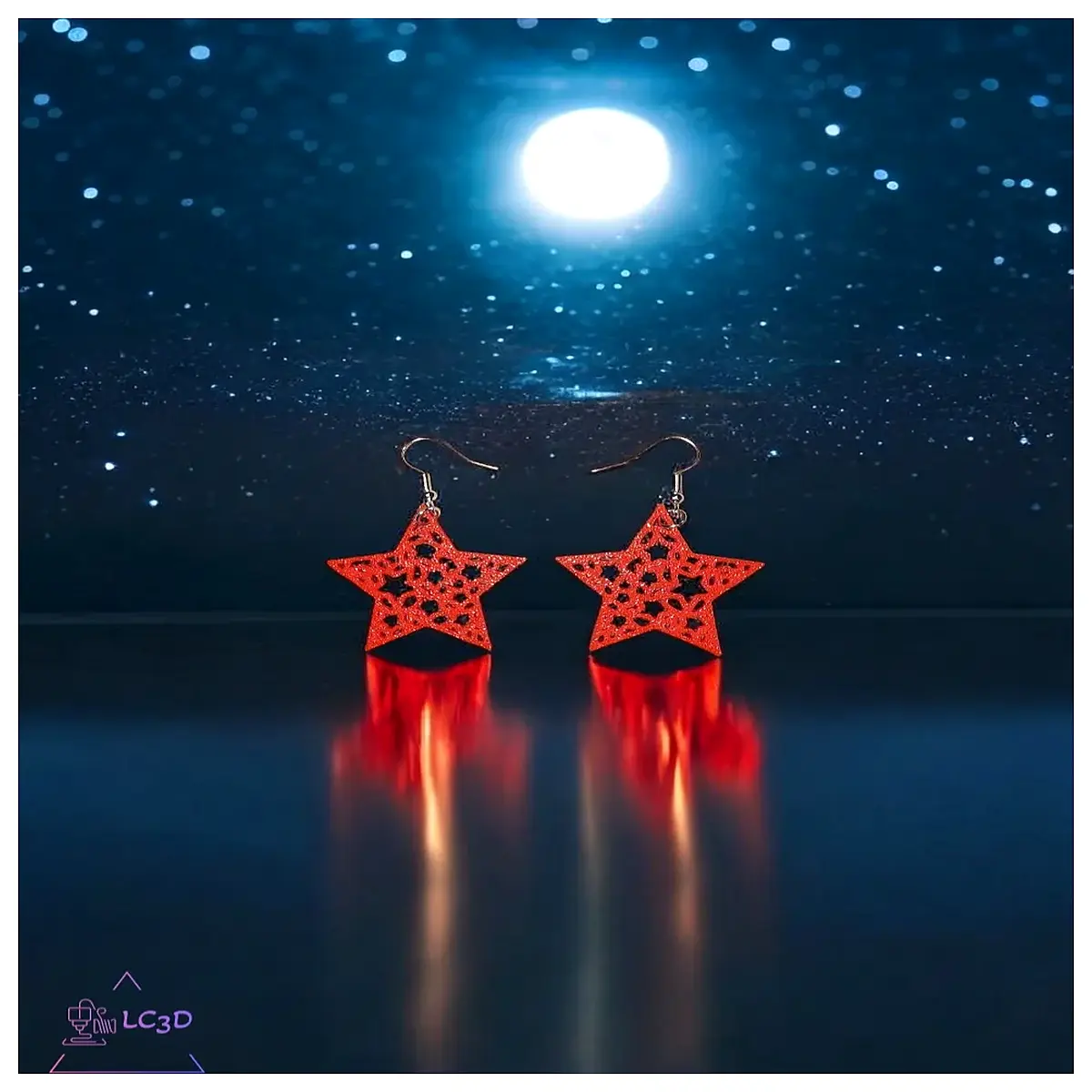 Thousand Star Earrings Women s Style Sparkling Star Earrings Elegant Accessories Party Gift Shining Bright