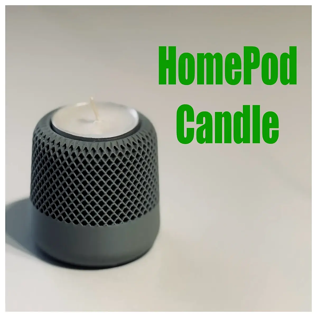 HomePod Candle Stand Desktop Decoration Aroma Burner Holder Creative Home Accessory Candle Support Modern Design