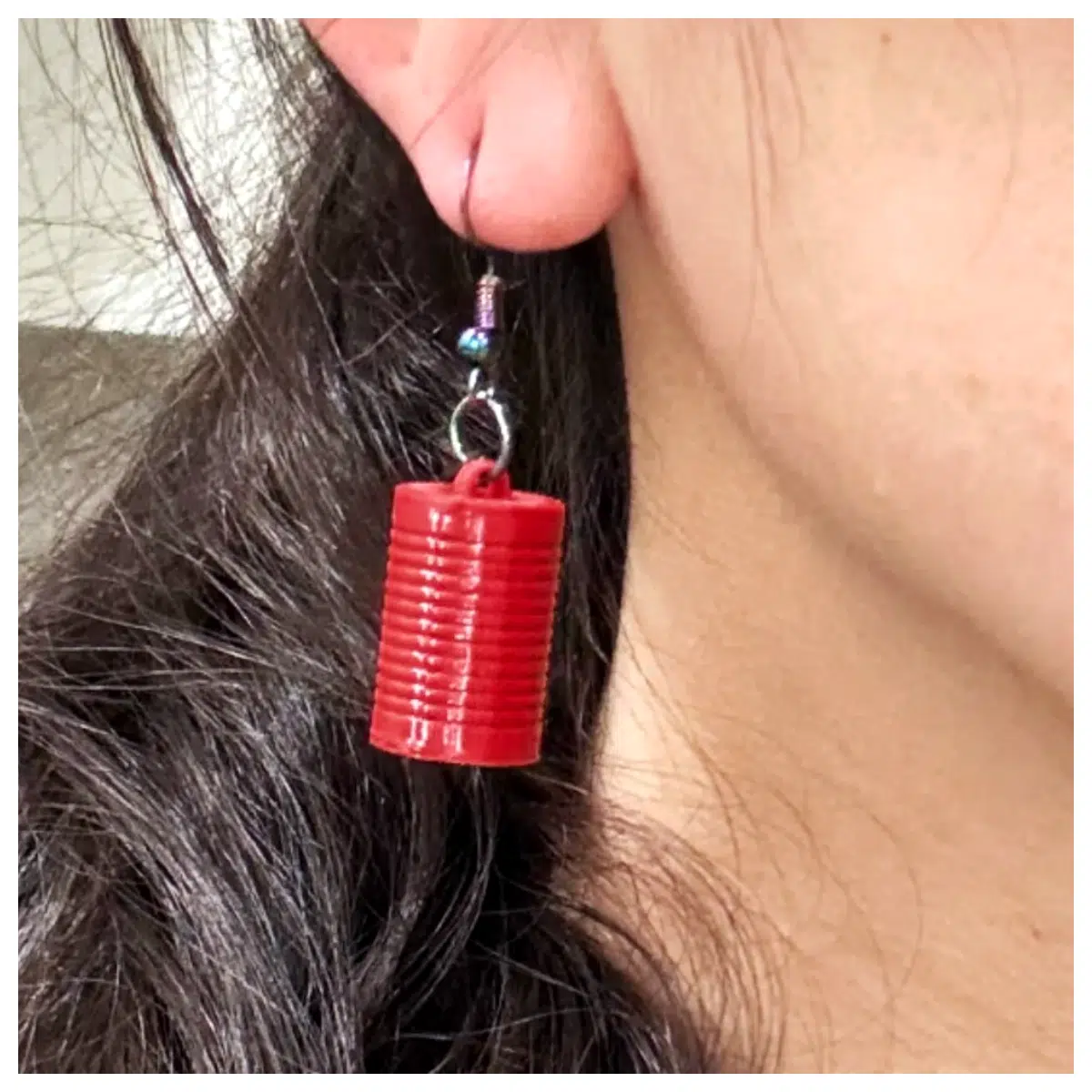 Jelly Strawberry Jam Earrings Sweet Girl Style Earring Cute Fun Accessory Holidays Trendy Fashion Jewelry