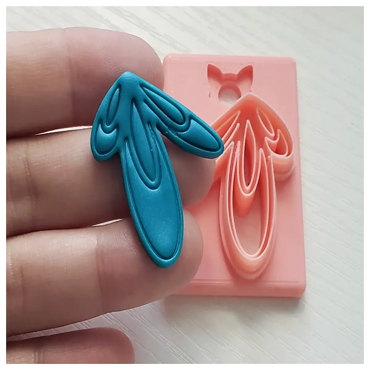 Abstract Polymer Clay Earring Cutter Sculpting Tool DIY Earrings Making Clay Model Cutting Accessories