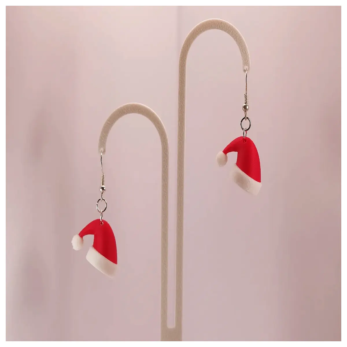 Christmas Hat Earrings Festive Headband Accessories Christmas Gift New Year Earrings Women s Holiday Jewelry